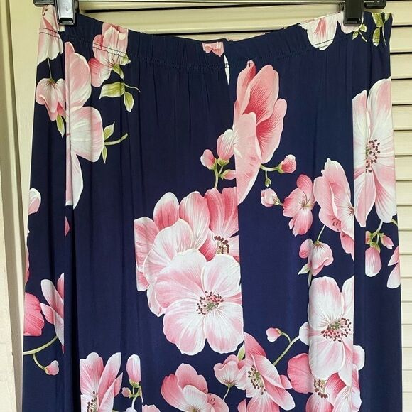 VINTAGE Emi & Joe floral ruffled high‎ low skirt - Picture 5 of 6